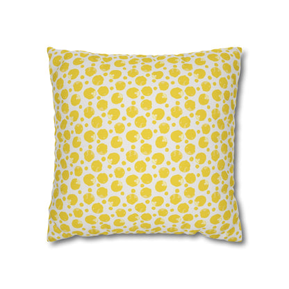 Lemon Cushion 05 Spun Polyester Square Pillowcase