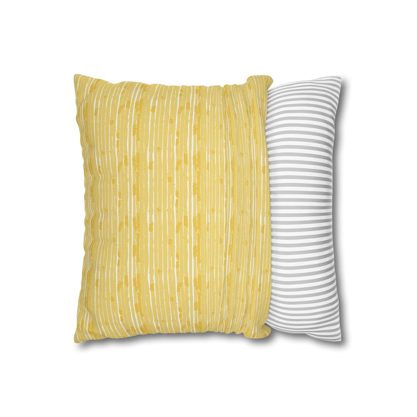 Lemon Cushion 04 Spun Polyester Square Pillowcase