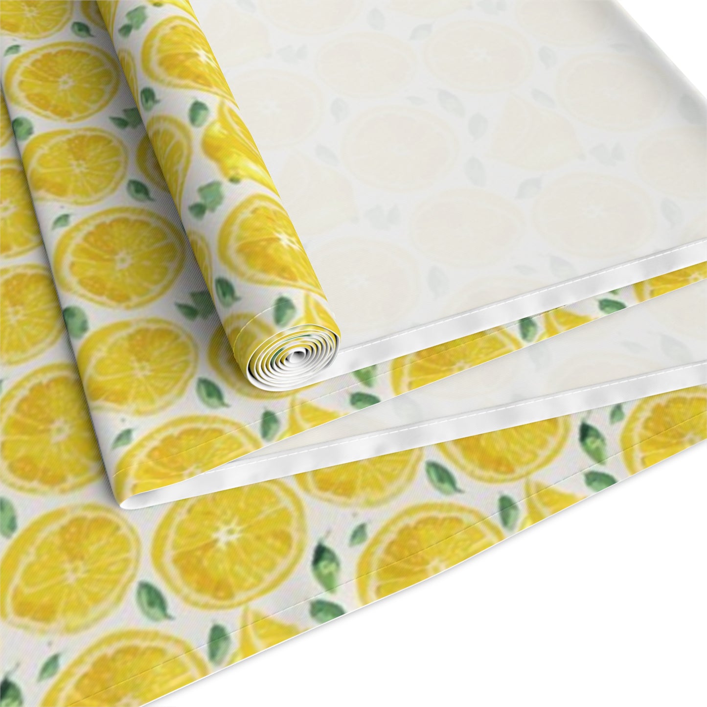 Lemon Cushion Table Runner (Cotton, Poly)