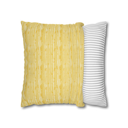 Lemon Cushion 04 Spun Polyester Square Pillowcase