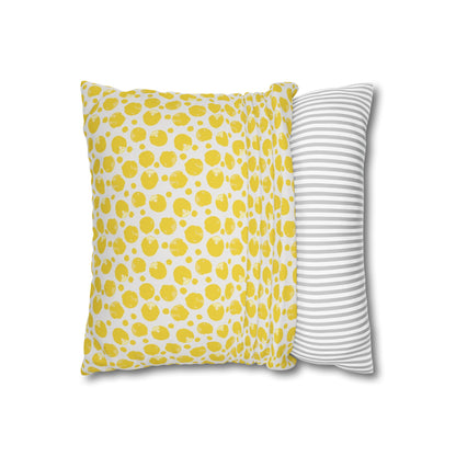 Lemon Cushion 05 Spun Polyester Square Pillowcase