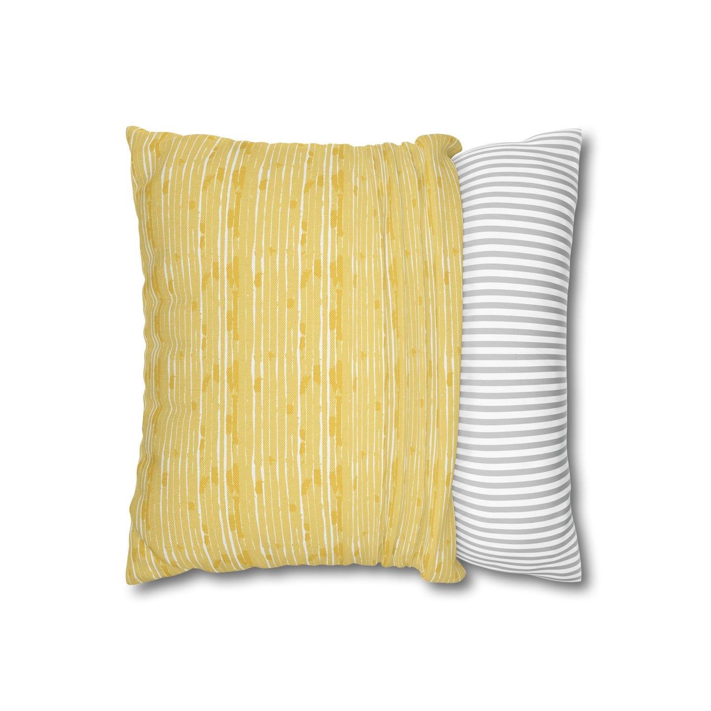 Lemon Cushion 04 Spun Polyester Square Pillowcase