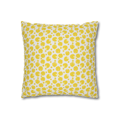 Lemon Cushion 05 Spun Polyester Square Pillowcase